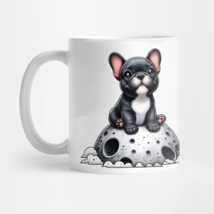 Lunar Frenchie: Adventures Beyond, Dog Lover, French Bulldog Mug